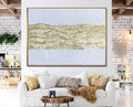 Wabi Sabi Painting Texture Gold Leaf Wall Art Abstract Wall Art Minimalist Painting Luxury Art Textured Painting Golden Wall Decor Gift